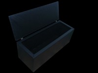 Puff Baú Pé de Cama de Casal 